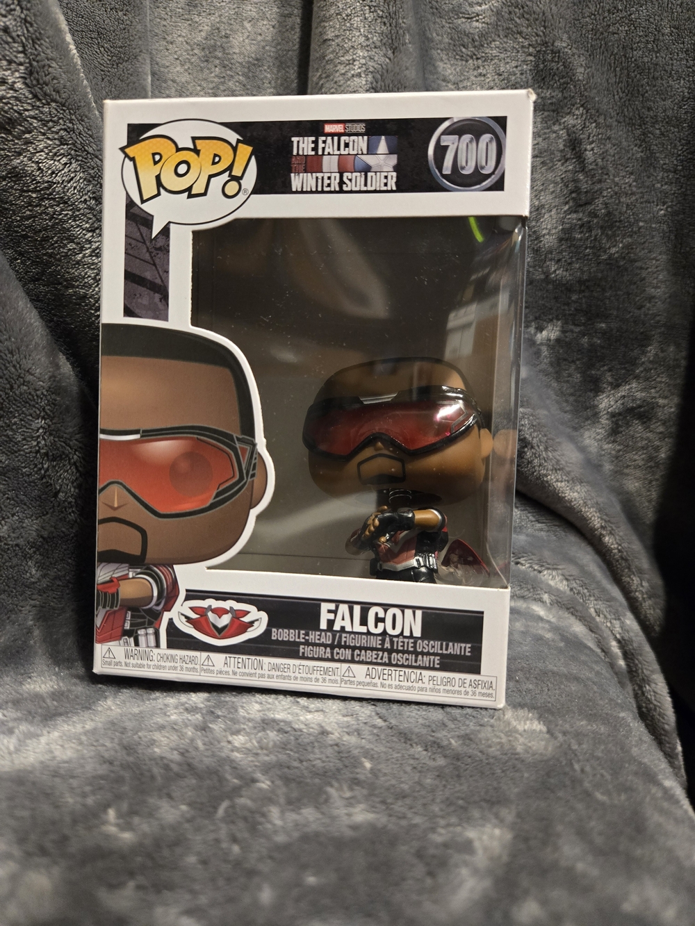 Funko Pop! Marvel Falcon #700 Vinyl Figure with Red Goggles